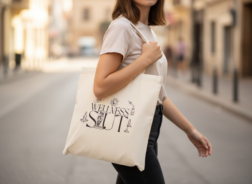 WELLNESS SLUT tote bag