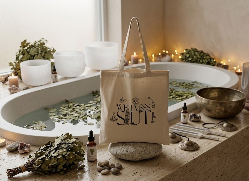 WELLNESS SLUT tote bag